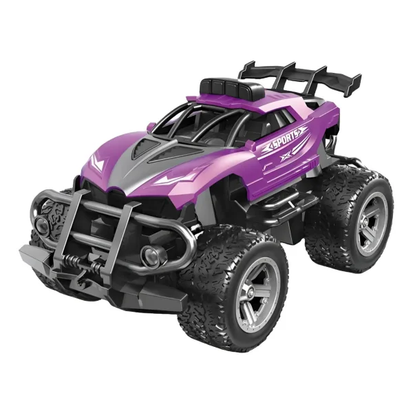Auto A Radio Control Remoto Stunt Mini Acrobático Rc A Pilas Color Azul