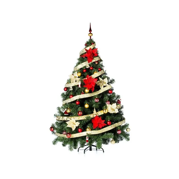 Arbolito Navidad Montañes Deluxe 1.80mts Con Adornos Kit X60