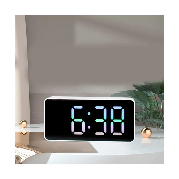Reloj Despertador Led Digital Con Fecha Y Temperatura Usb