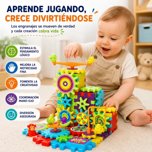 Bundle Montessori Kit X3 Juguetes Didacticos 1era Infancia Multicolor