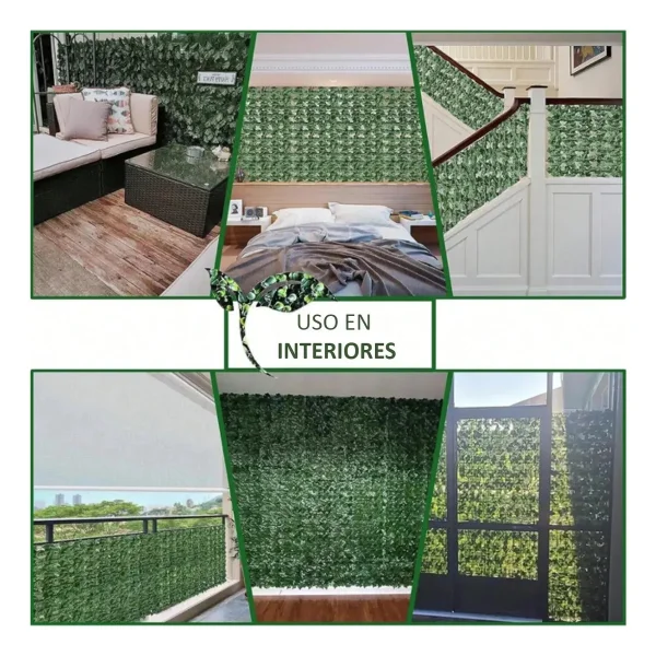 Jardin Vertical Artificial Muro Verde Panel 300 X 100 Cm
