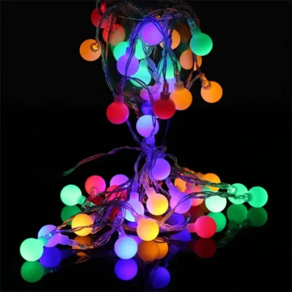 Tira Luz Led 5m Guirnalda X28 Luces Navidad Multicolor