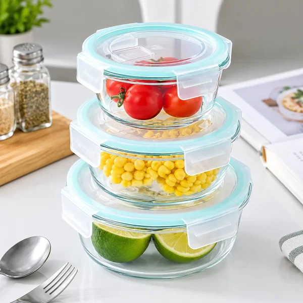 Taper Contenedor Hermético Microondas Horno Heladera 400ml Transparente