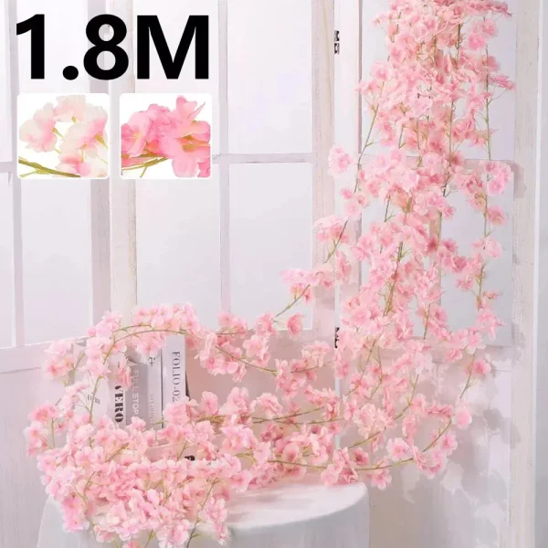 Guirnalda De Flores Artificiales Pack X10 Decoracion