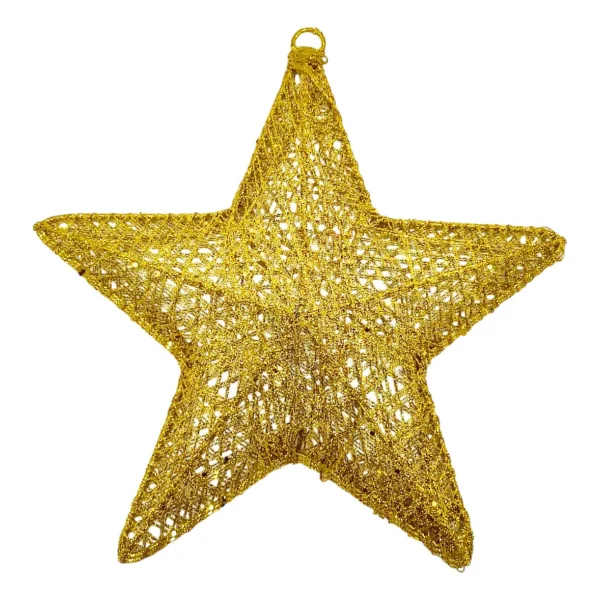 Adorno Navideño Estrella Colgante 30cm Decoración Navidad