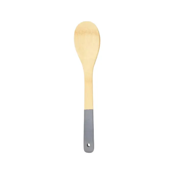 Cuchara De Madera Bambu Cucharon 30cm Utensilios De Cocina