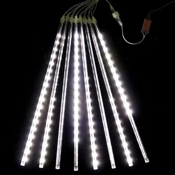 Luces Led Lluvia Meteoro 3mt X8 Tubos 220v Interconectable
