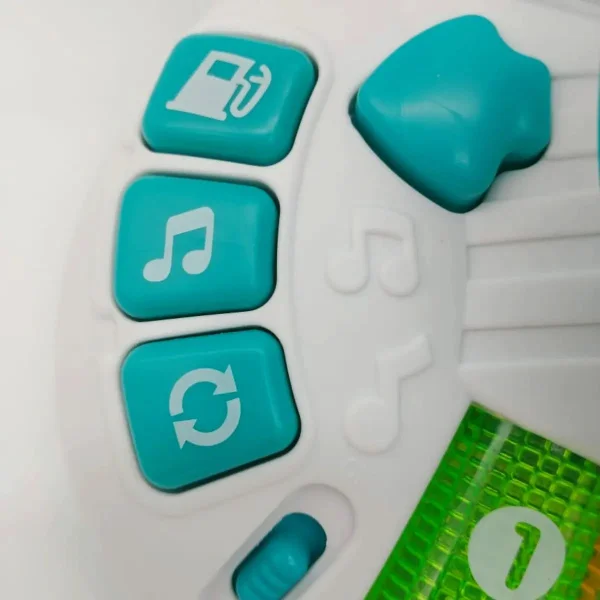Volante Didactico Con Piano Luz Y Sonidos Para Bebe