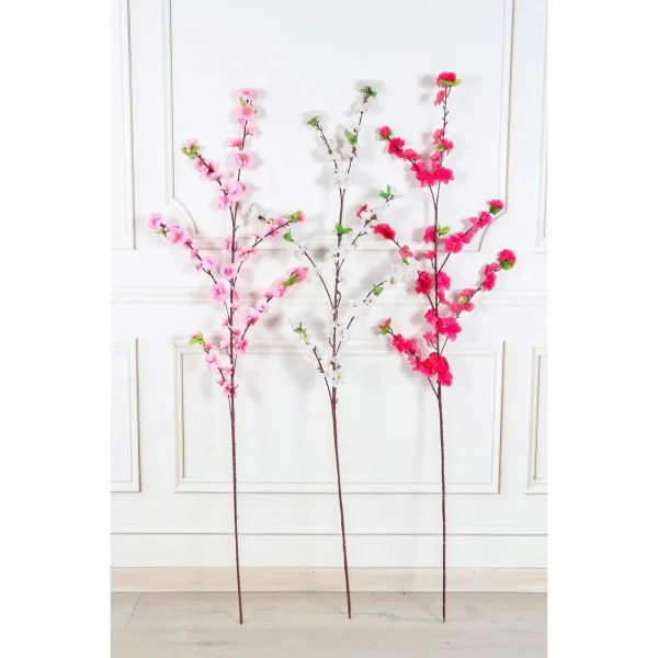 Flor De Cerezo Artificial Rama Alta Decoracion Hogar 1,20mts Rosa