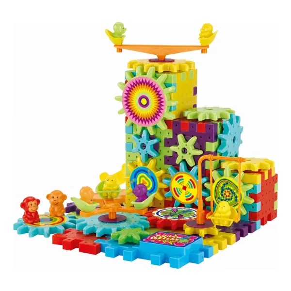 Bloques De Construcción Funny Bricks Eléctrico 81 Piezas 81