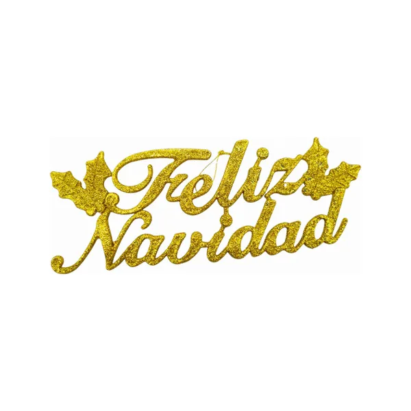 Adorno Colgante Cartel Feliz Navidad Decoracion