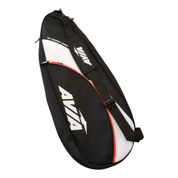 Bolso Deportivo Padel Raquetero Paletero Paletas Grande Gris Claro