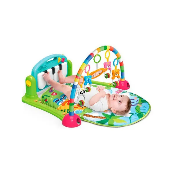Gimnasio Piano Manta Con Sonajeros Para Bebe