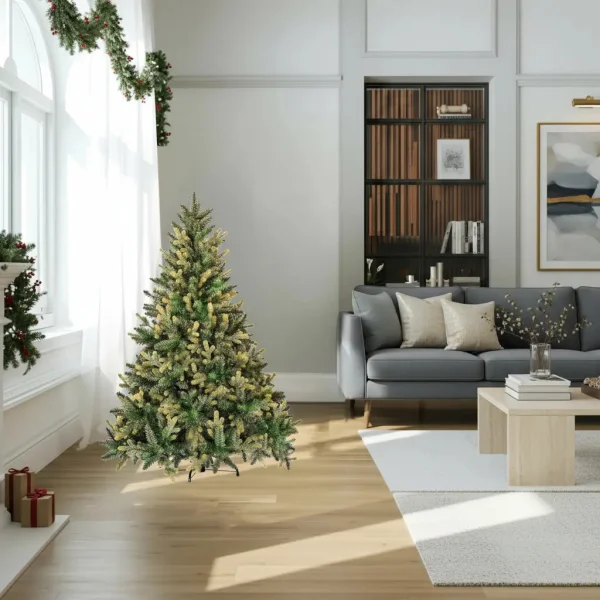 Arbol De Navidad Pino Natural Amber 1.50mts Pino Frondoso Amber