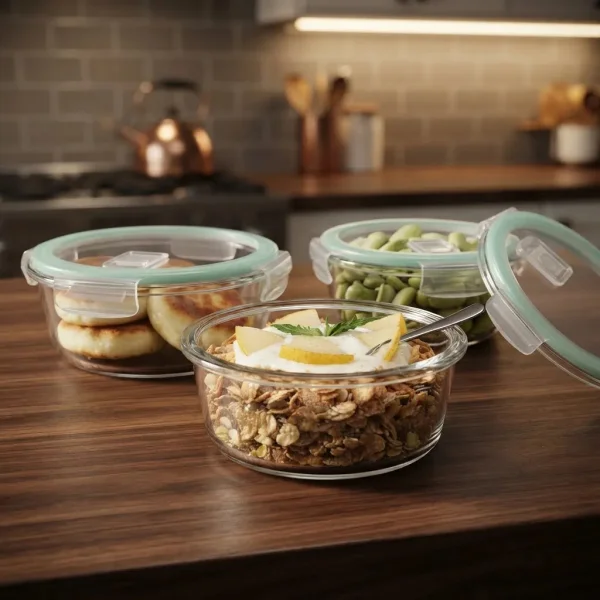 Taper Contenedor Hermético Microondas Horno Heladera 400ml Transparente