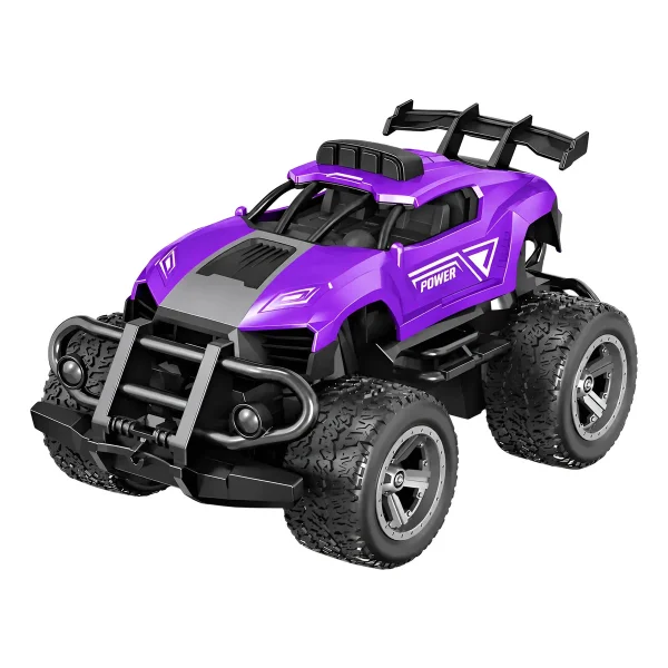Auto A Radio Control Remoto Stunt Mini Acrobático Con Luz Violeta