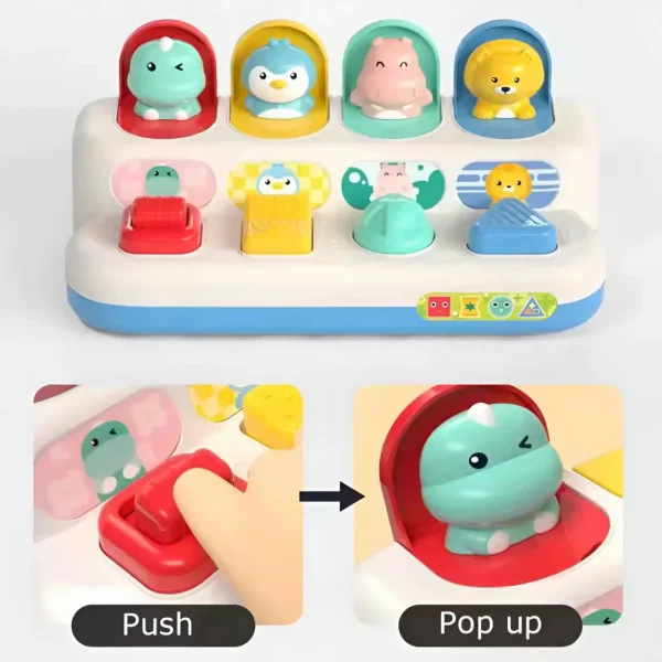 Set De Juego Y Centro De Actividades Juguete De Botones Bebe