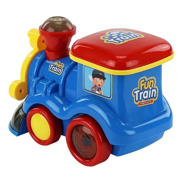 Tren A Vapor Con Luz Sonido Y Movimiento Juguete Para Bebe