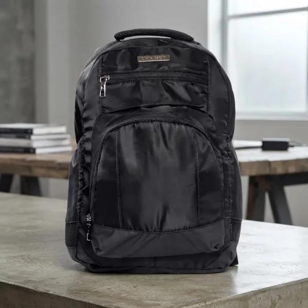 Mochila Negra Economica Urbana Escolar Oficina 20 Litros