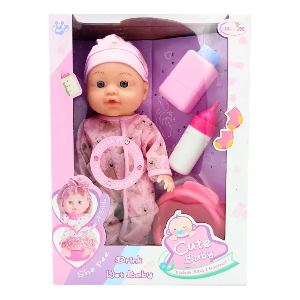 Bebe Bebote Muñeca Rie Y Habla Con Sonidos Y Accesorios