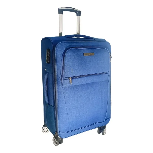 Valija Semi Rigida 24 Pulgadas Expandible Mediana Tela Viaje