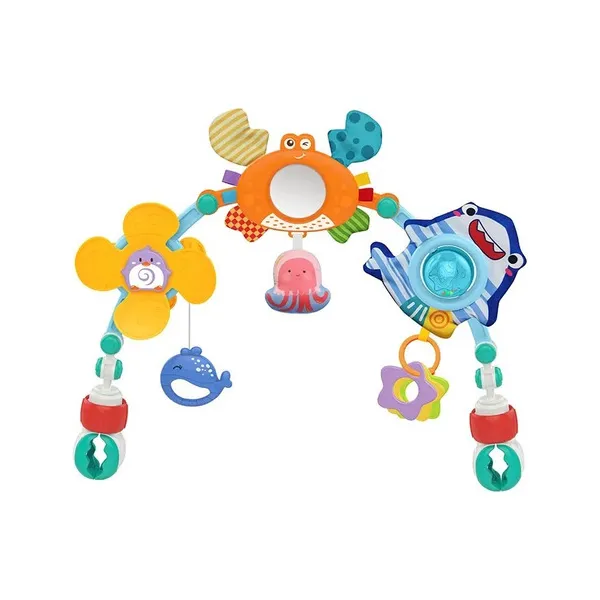 Móvil Para Bebés Love 4090 Cuna Musical Multiuso Encastre Universal Color Bichitos