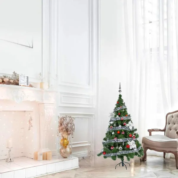 Arbol De Navidad Tronador Lujo 1,50mts Con Adornos Kit X40