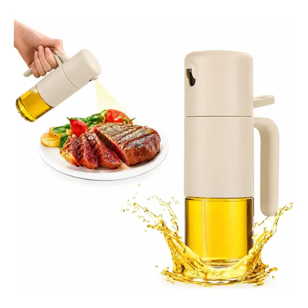 Rociador Aceitera De Vidrio Spray De Aceite Cocina 210ml