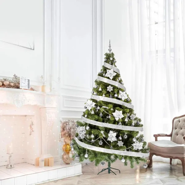 Arbol De Navidad Tronador Lujo 2,10mts Con Adornos Kit X60