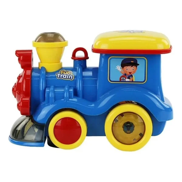 Tren A Vapor Con Luz Sonido Y Movimiento Juguete Para Bebe