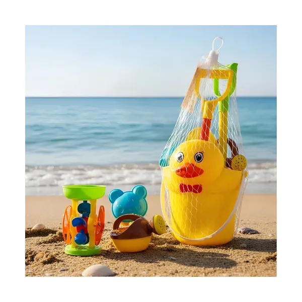 Set Balde De Playa Juguete Para Arena Palas Molino Molde