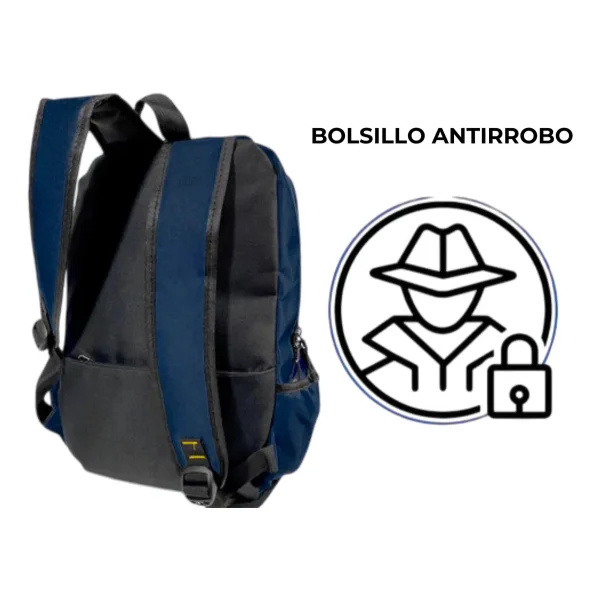 Mochila Escolar Laboral Oficina Urbana Unisex