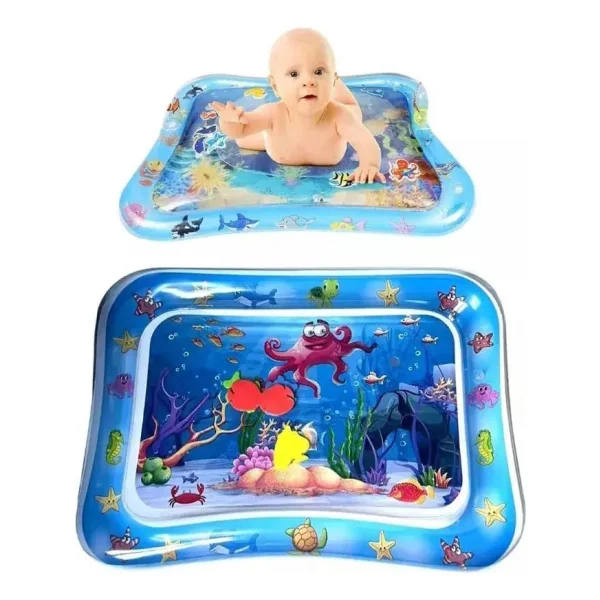 Alfombra Antigolpes Inflable Agua Y Aire Gimnasio Sensorial Azul 21.2 X 17.2 X 2.2 Cm
