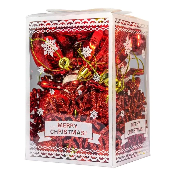 Adornos Navideños Set Decoracion 26u Surtido Navidad Bolas