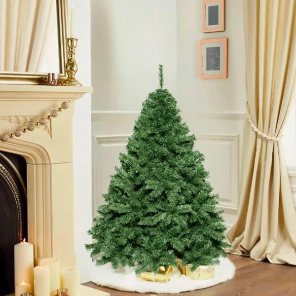 Árbol De Navidad Verde Extra Lujo Patagonia 1,50 Mts