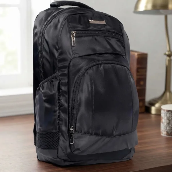 Mochila Negra Economica Urbana Escolar Oficina 20 Litros