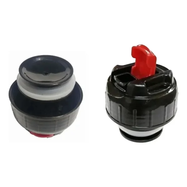 Tapa Para Termo Tapón Pico Cebador Repuesto Universal Acero Negro