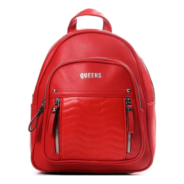 Mochila Cartera Mujer Impermeable Urbana Eco Cuero 100% Pu