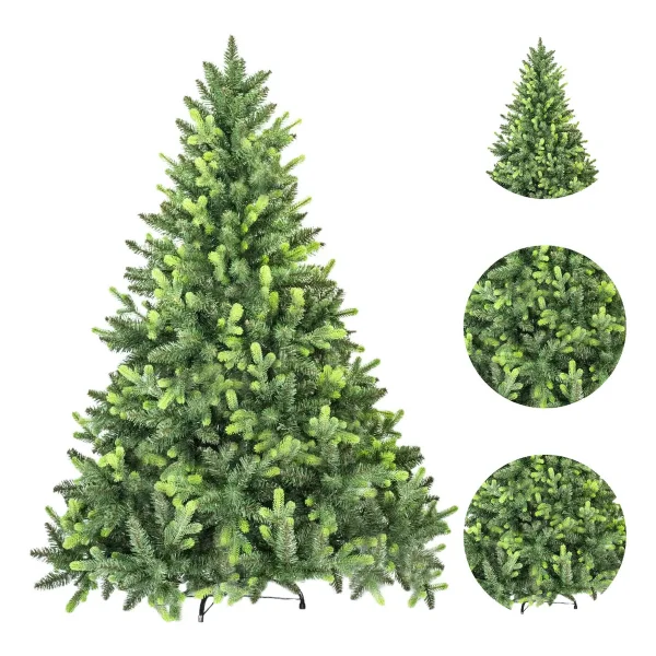 Arbol De Navidad Fabesa Pino Natural Super Real 1.50mts Verde