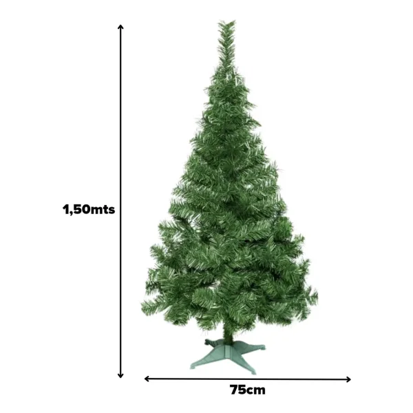 Arbol de Navidad Canadian Spruce Verde 1.5mts