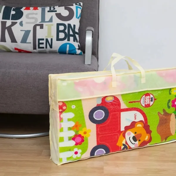 Alfombra Antigolpes Reversible Bebe Plegable 120x180cm