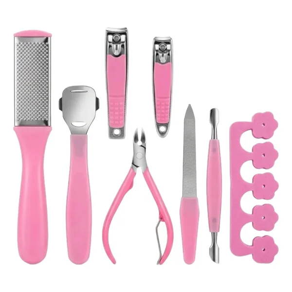 Set Pedicura Manicura Uñas Pies Manos Herramientas 8pzs