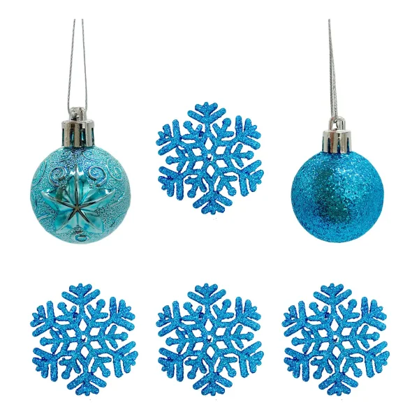 Adornos Navideños Set Decoracion 26u Surtido Navidad Bolas