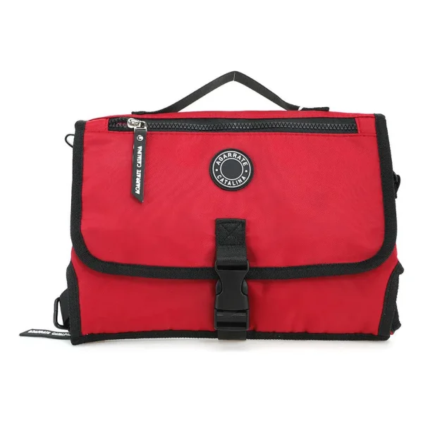 Bolso Maternal Pañalero Cambiador Bandolera Organizador Bebe Marrón