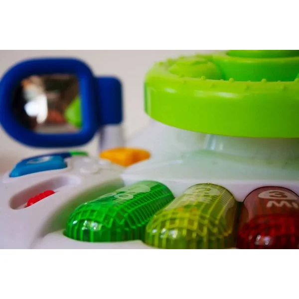 Volante Didactico Con Piano Luz Y Sonidos Para Bebe