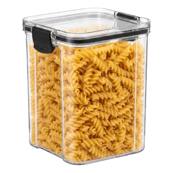 Frasco 950ml Contenedor Hermético Recipiente Para Alimentos Transparente