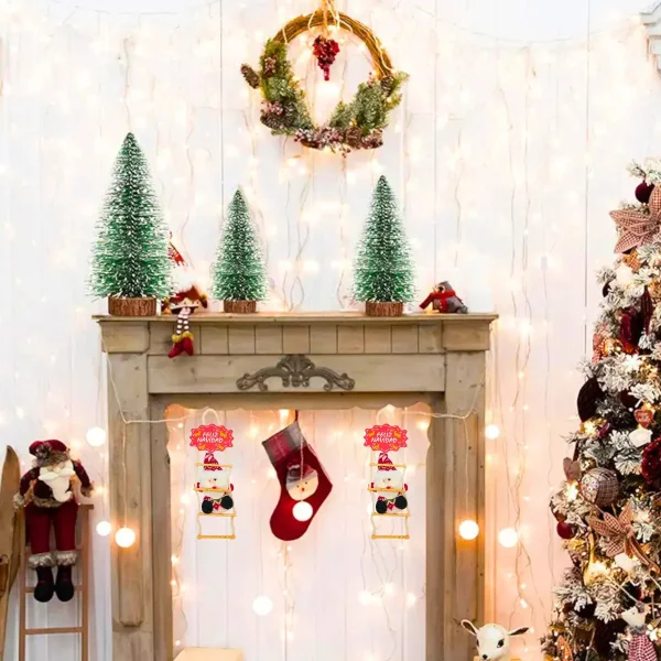 Papa Noel Colgante Adornos Decoracion Navideña