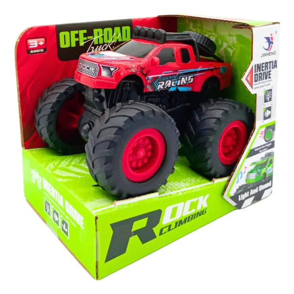 Auto A Friccion Off Road Monster 360 Giro Juguetes