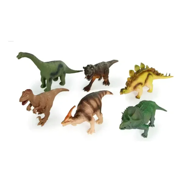 Dinosaurios Muñeco Dinos T Rex Velociraptor Parasaurio