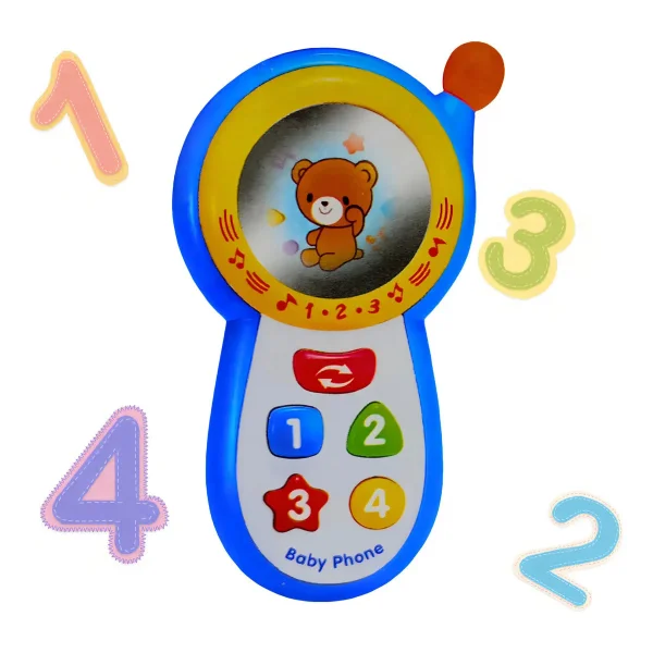 Telefono Celular Didactico Bebe Luz Y Sonido
